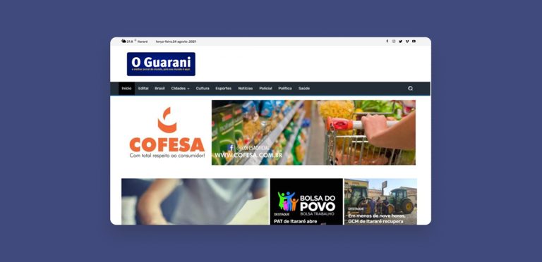 Site - Jornal o Guarani