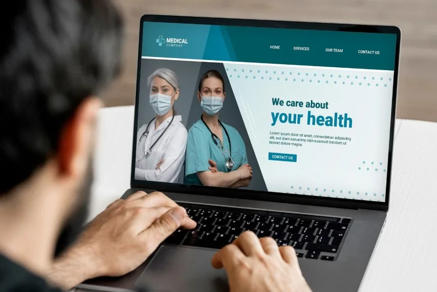 Sites para médicos e clínicas
