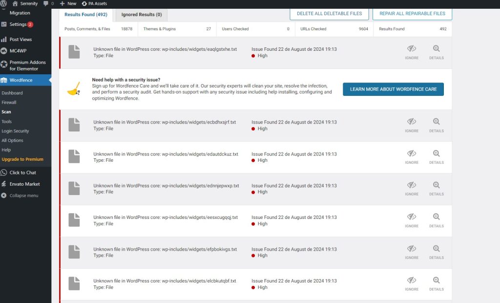 Remoção de Malware
